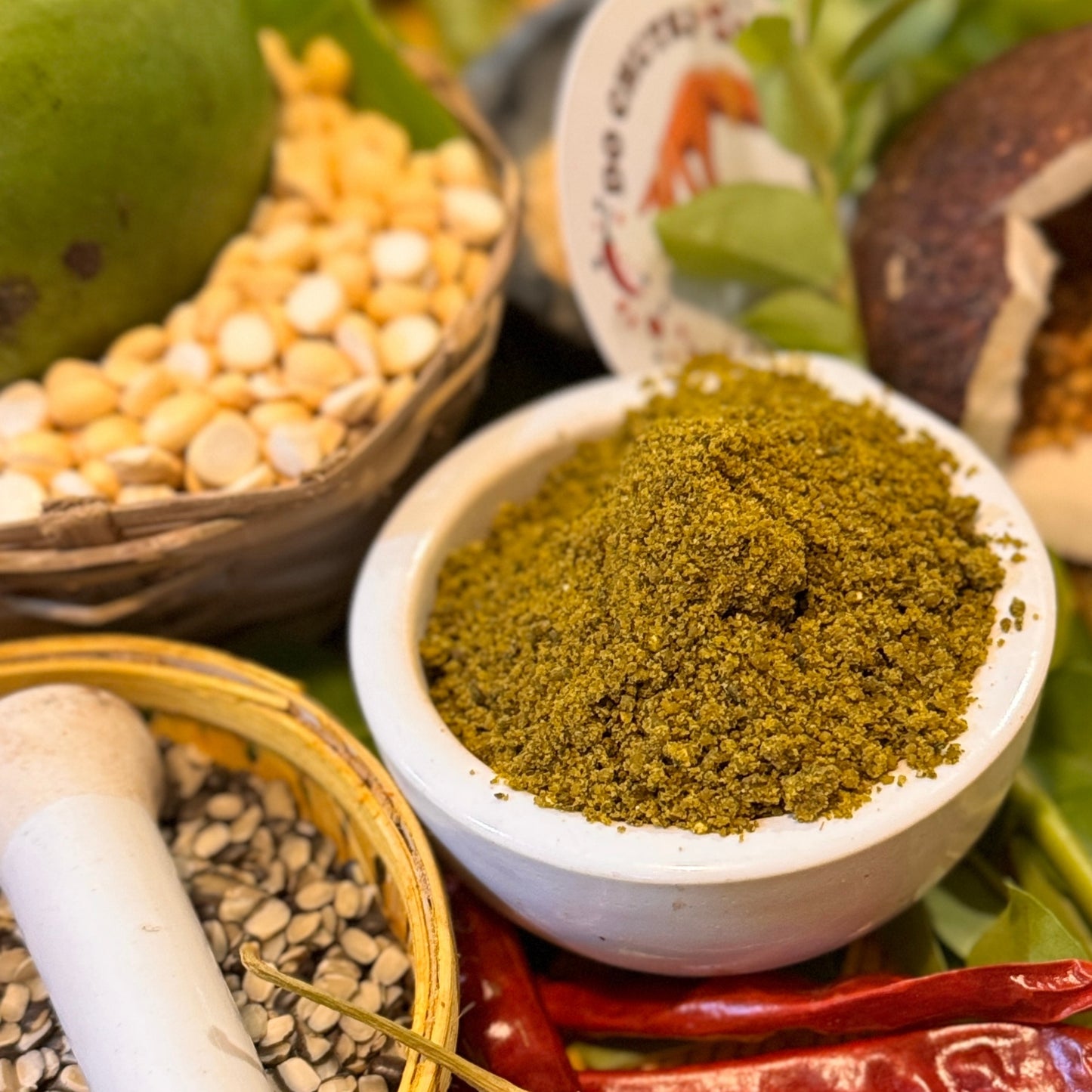 Chatpata Kadipatta Chutney