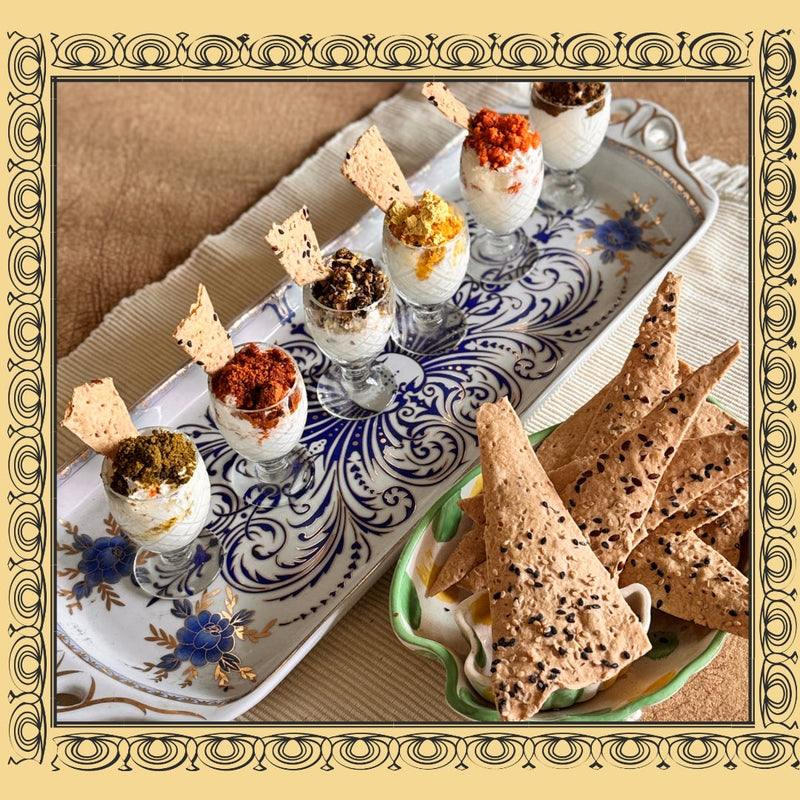 Pairing - Dahi Dips with Podis