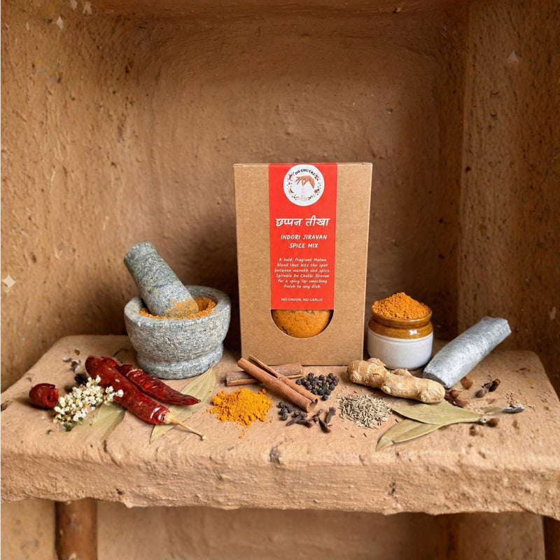 Chhappan Teekha - Jiravan with Poha