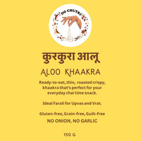 Kurkura Aloo - Aloo Khaakra