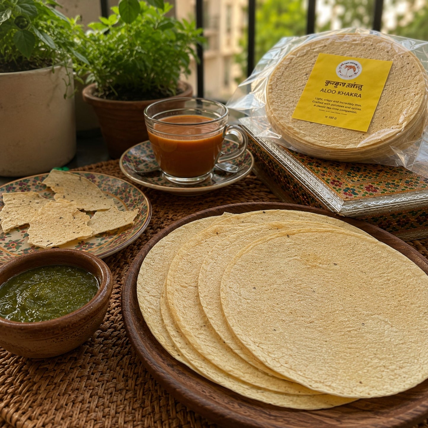 Kurkura Aloo - Aloo Khaakra