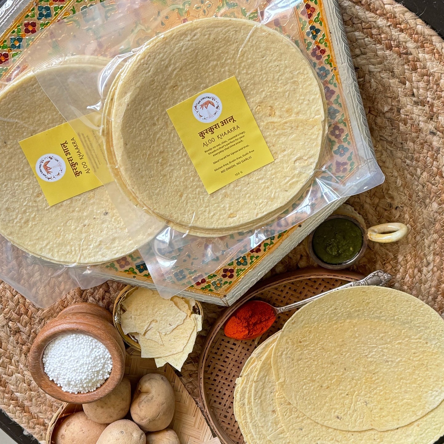 Kurkura Aloo - Aloo Khaakra