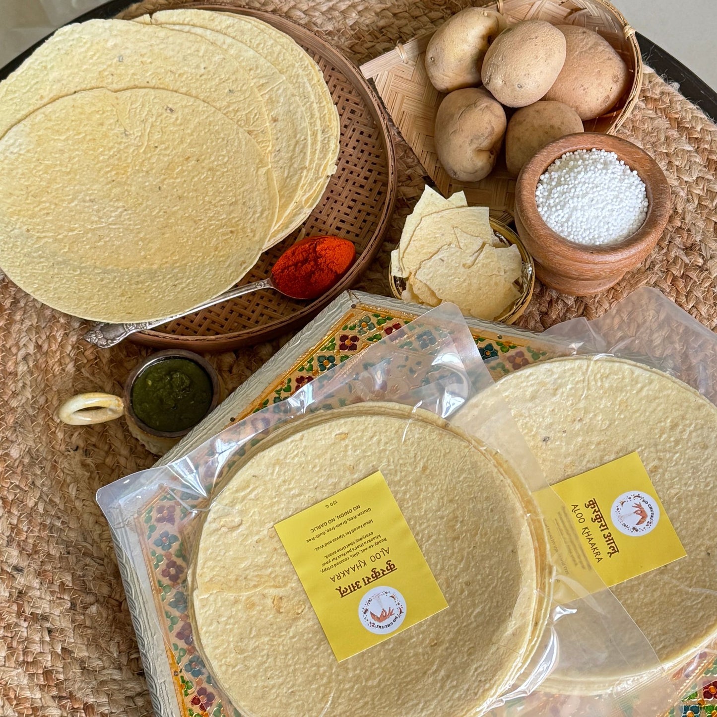 Kurkura Aloo - Aloo Khaakra