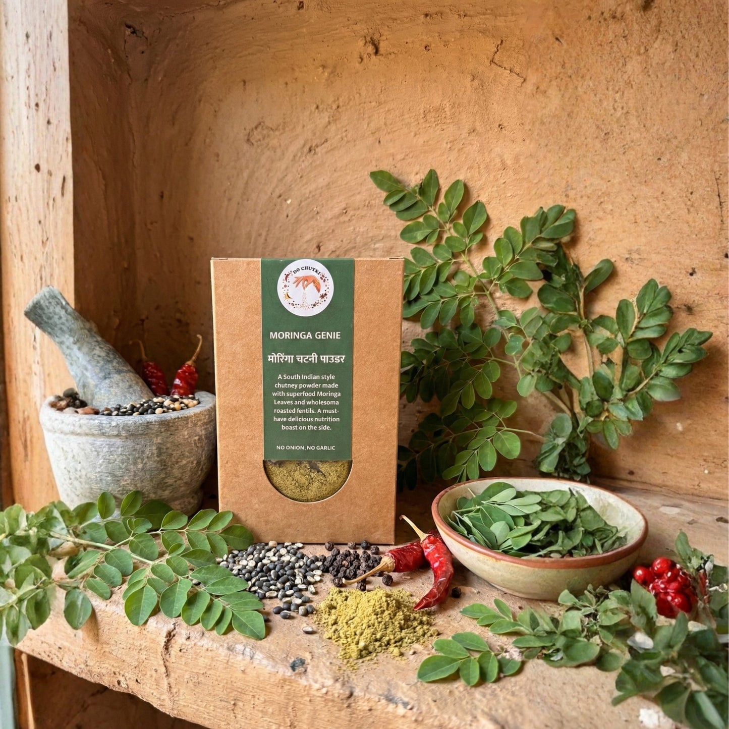 Moringa Genie Chutney Powder