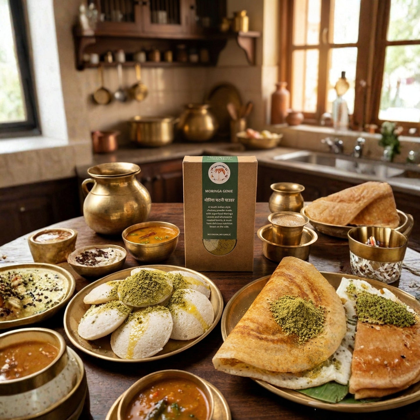 Moringa Genie Chutney Powder